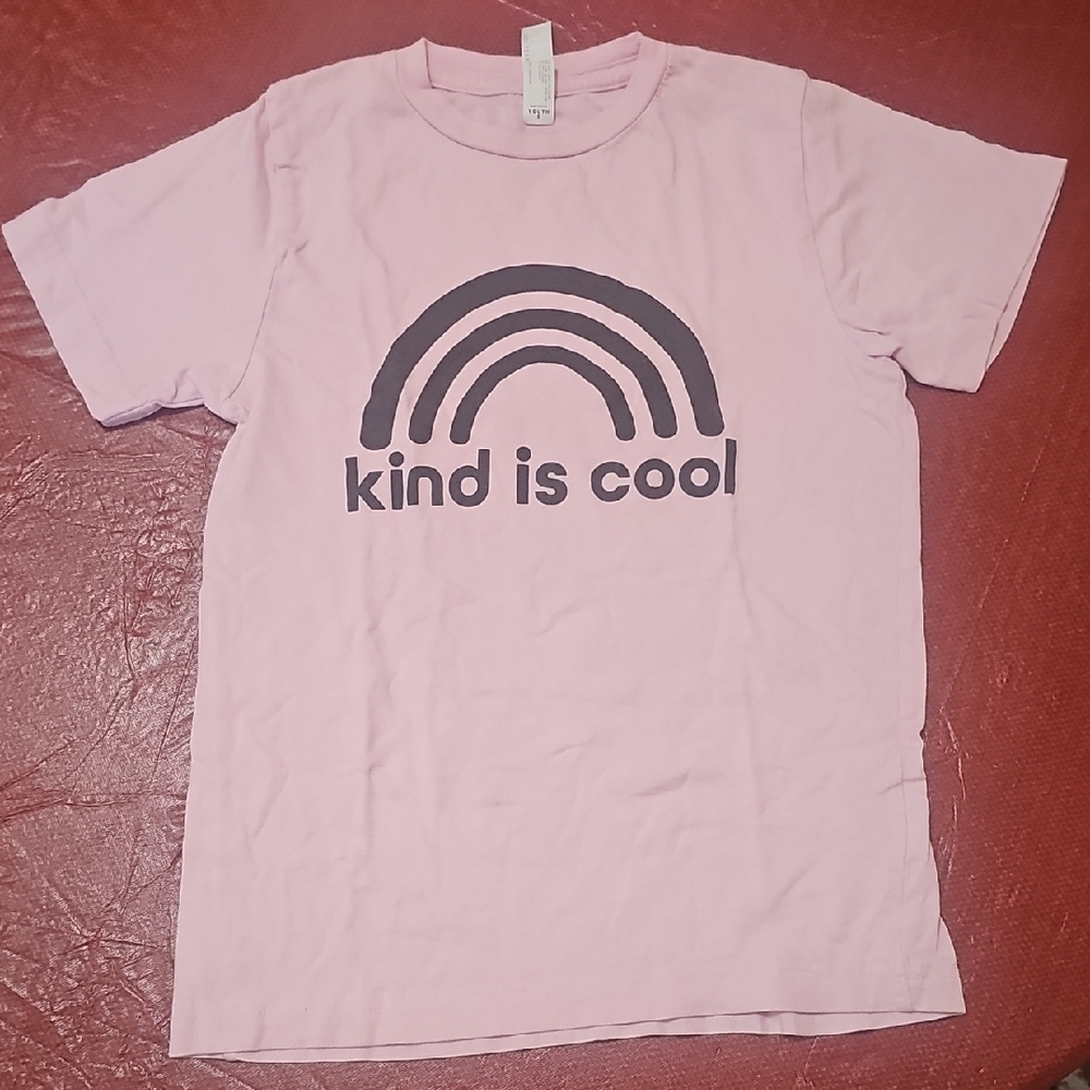 Pink 'Kind is Cool' Kids T-Shirt